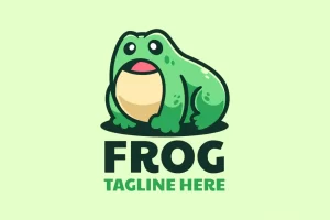 Amphibians Frog Logo Design