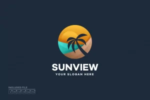 Beach View Logo