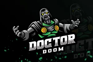 Doctor Mascot Logo & eSports Gaming Logo