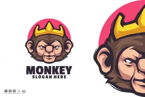 King Monkey Logo Designs