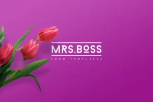 Mrs.Boss Logo Templates