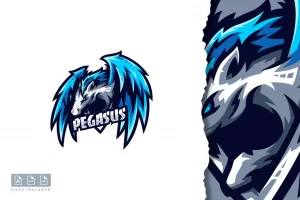 Pegasus - Mascot & E-sport Logo