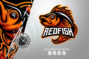 Red Fish Logo