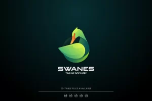 Swan Gradient Logo