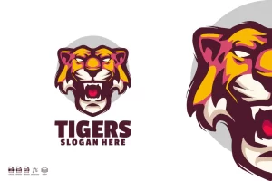 Tiger Mascot Logo Designs