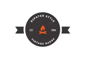 Trendy Vintage Logos & Badges
