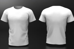 3d render of t-shirt with transparent background
