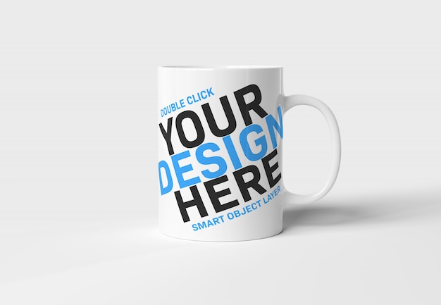 Blank mug mockup