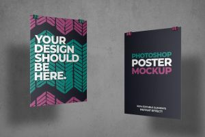 Two posters mockup