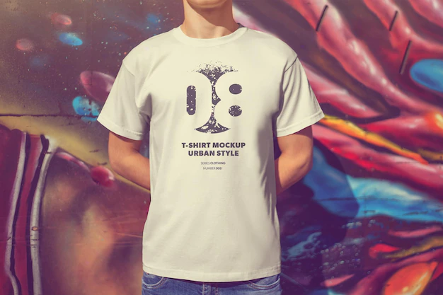 Urban mockups man t-shirts