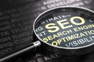 Internet Marketing and Web Analytics. Seo Search Engine Optimization.