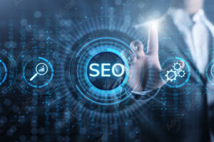 SEO Search engine optimisation digital marketing business technology concep