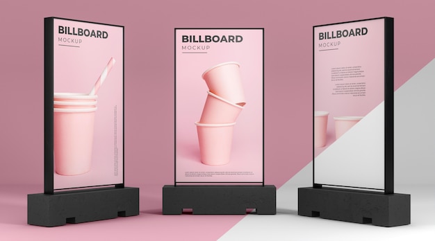Billboard studio mock up