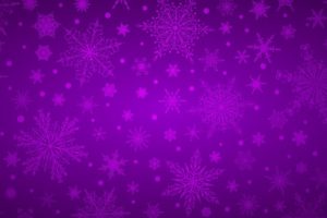 Christmas background of various complex big and small snowflakes in purple colors