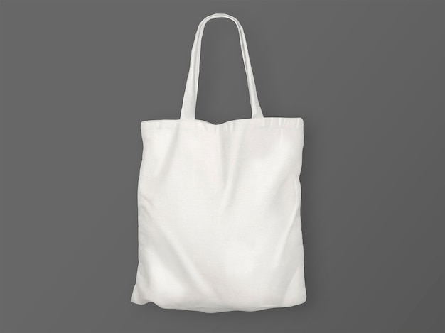 Isolated tote bag