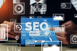 Seo search engine optimization business conceptual