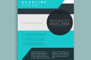 Abstract brochure template