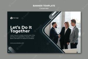 Banner corporate ad template