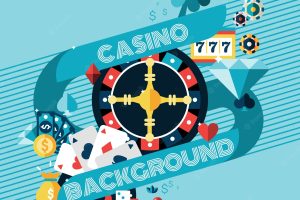 Casino gambling background