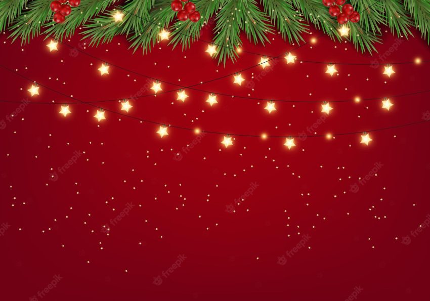 Christmas tree realistic, green fir branches, merry christmas vector, happy new year, vector