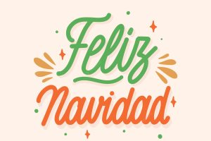 Christmas wish lettering in spanish