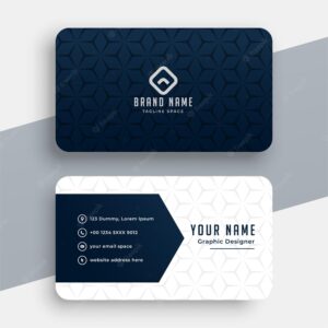 Clean style modern business card  template