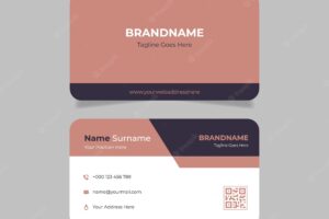 Creative business card for beauty