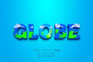 Creative nature text effect