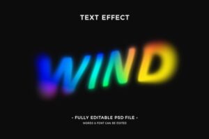 Diffuser text effect