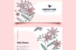 Engraving business cards template