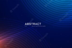 Futuristic technology lines background with light effect