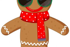Gingerbread man for christmas