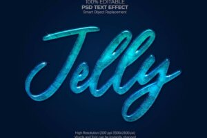 Jelly text effect