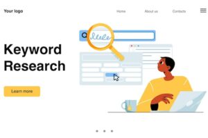 Keyword research seo service banner
