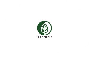 Leaf logo design template