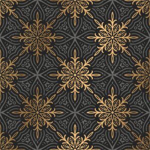 Luxury gold mandala pattern