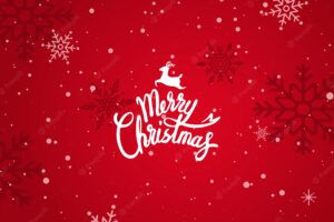Merry christmas holiday design background vector