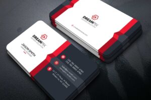 Mockup of business card