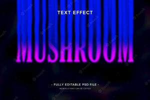 Phychedelic text effect