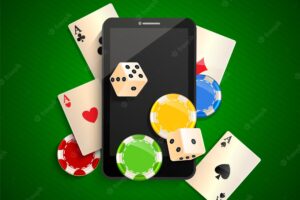 Poker online via mobile devices online casino in smartphone web landing page template for internet