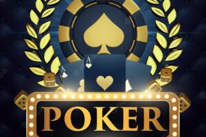 Poker tournament for social media post or flyer template