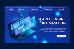 Seo ad template landing page