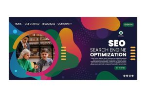 Seo  search engine optimization landing page