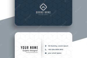 Simple black and white business  design