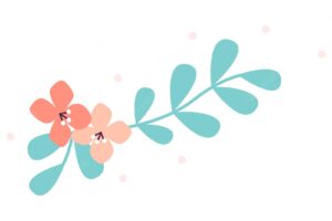 Spring flowers design element vector illustration