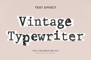 Typewriter text effect