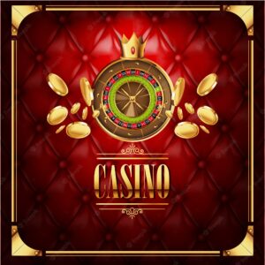 Vector casino gambling game luxury background