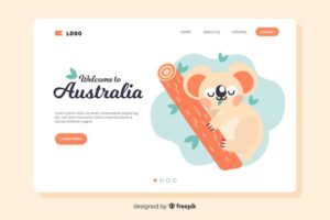 Welcome to australia landing page