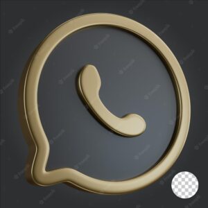 Whatsapp 3d icon