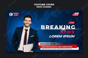 Youtube news channel cover